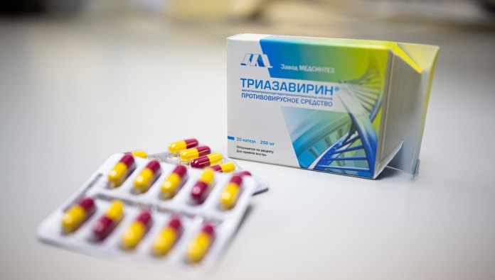 Triazavirin ( Riamilovir ) eficient in tratarea Covid 19